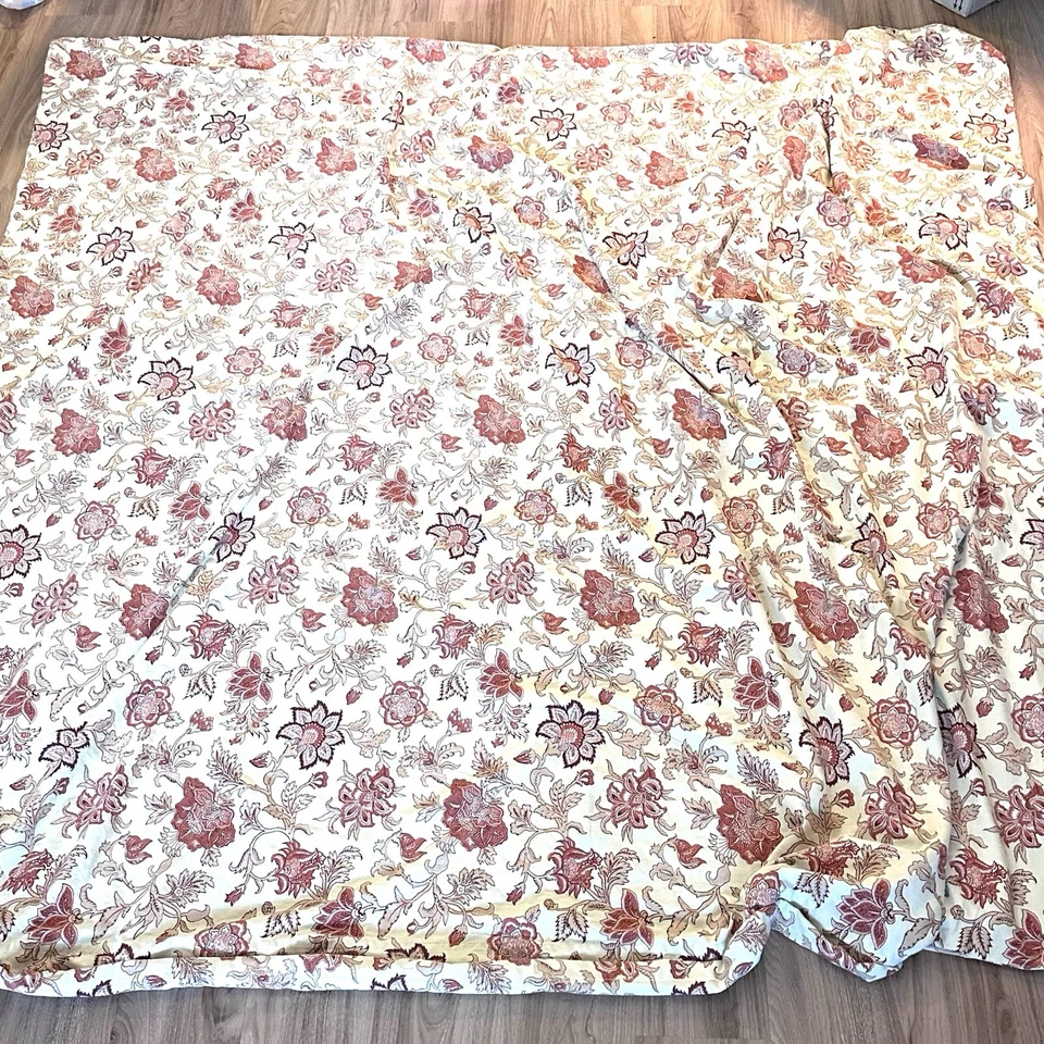 Edredón Pottery Barn Tascha Palampore King 2 fundas estándar 3 tiros jacobeo Foto 3 de 4