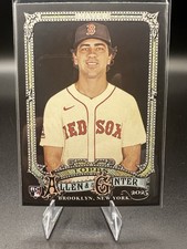 2025 Topps Allen & Ginter Marcelo Mayer (RC) Black Portrait Boston Red Sox