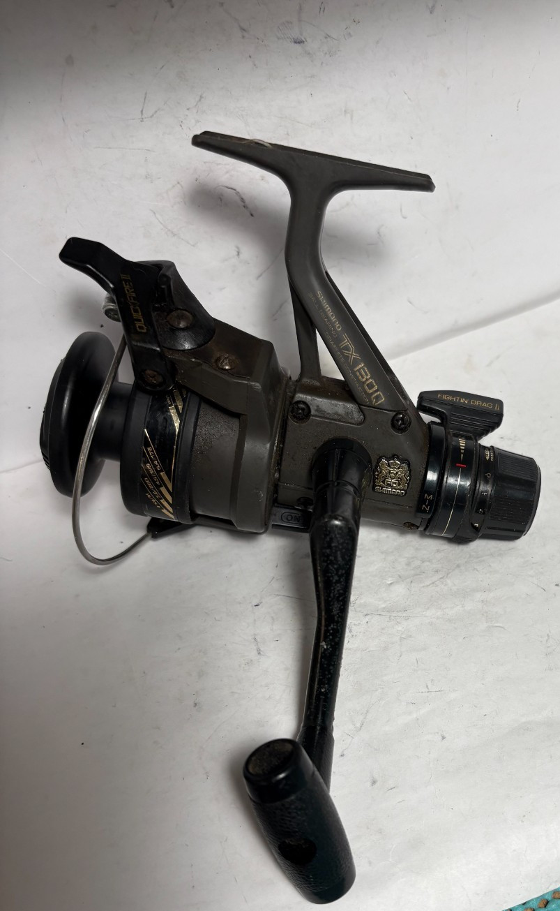 SHIMANO TX 130 Q SPINNING REEL- VERY NICE-