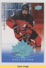 2021 Upper Deck Team Canada Juniors Blue Olen Zellweger #19 READ 1tr
