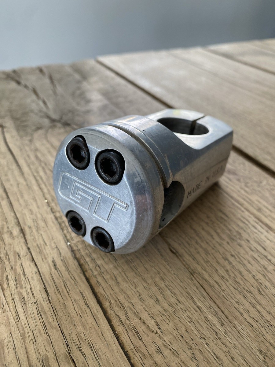 Original 1990's GT Piston 1-1/8 inch Threadless Stem for BMX, Made