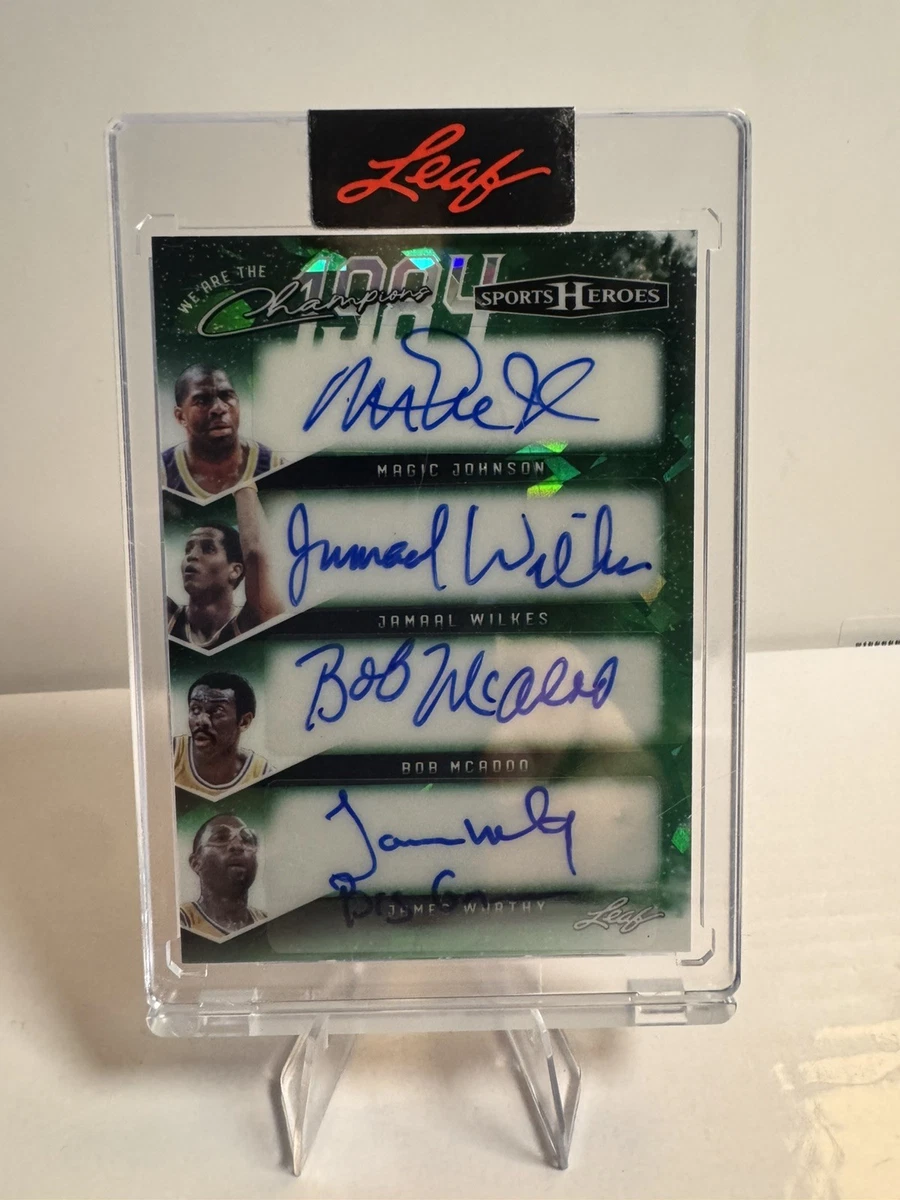 Magic Johnson Autographed Basketball Trading Cards for sale | eBay