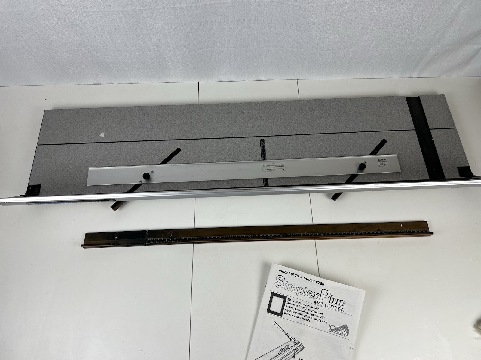 LOGAN Simplex Plus Model 750 Professional Series 40"  Mat Cutter *Base Only