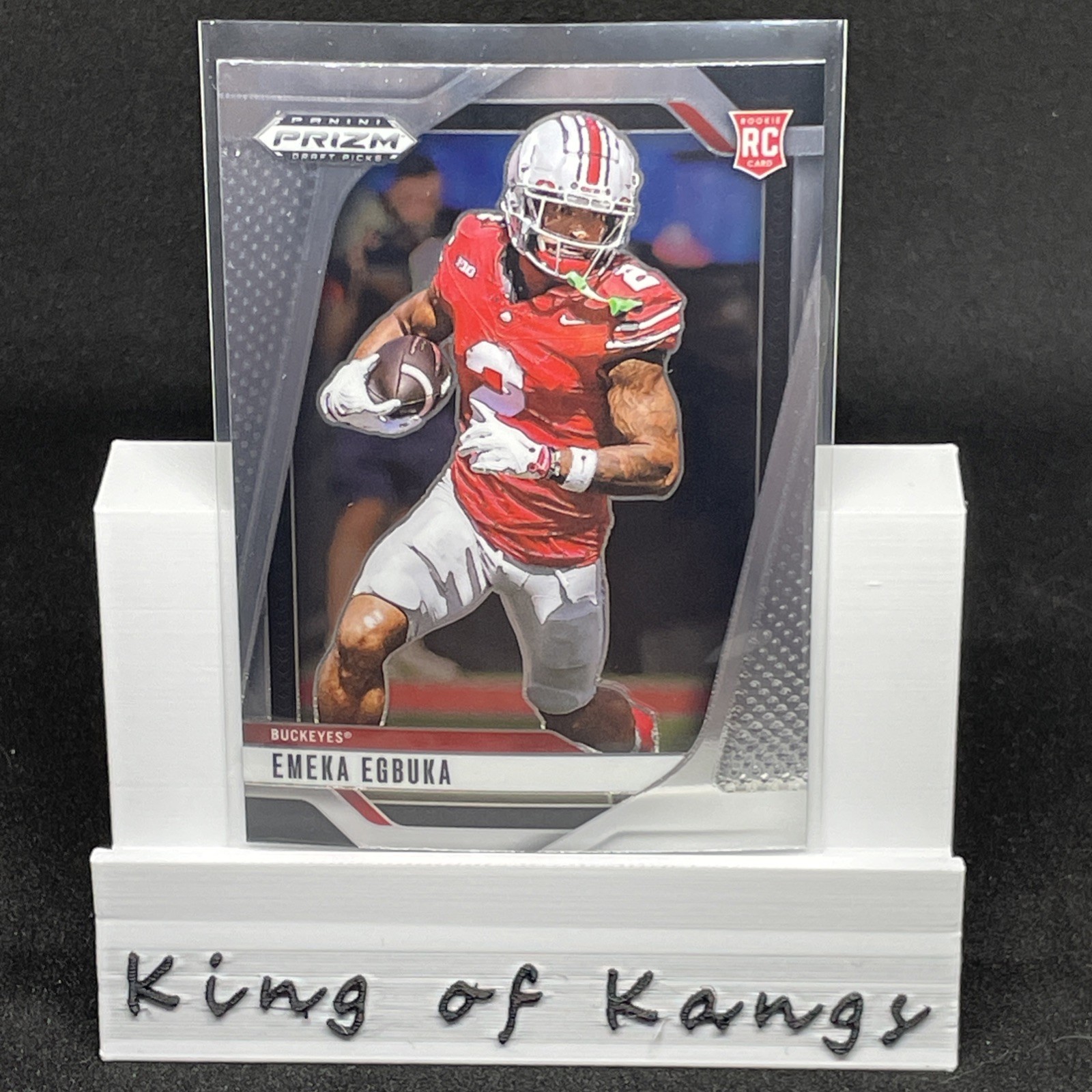 2025 Panini Prizm Draft Picks Emeka Egbuka Rookie #85 Ohio State Buckeyes