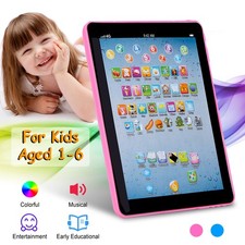 Educational Learning Tablet with Words Numbers Alphabets Toys for Kids Toddlers