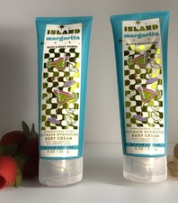 Bath  BodyWorks Island Margarita Body Cream 8 oz. Set of 2    