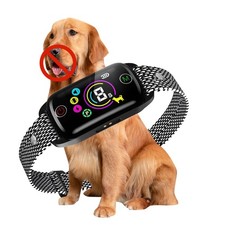 Dog Bark Collar for Large Medium Small Dogs, Rechargeable Bark Collar, Anti B...