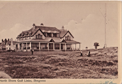 ESN 1912 Postkarte, North Shore Golf Links, Skegness, Lincolnshire