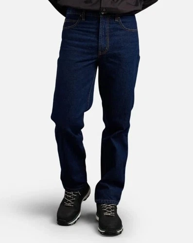 Men's King Gee Work Jeans K03020 Straight Blue Size 36" Long Leg 36" NWT - Picture 4 of 18