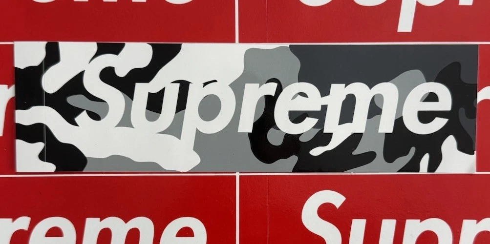 Supreme Box Logo Sticker for sale | eBay