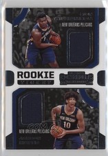 2019-20 Contenders Rookie Ticket Dual Swatches Zion Williamson Jaxson Hayes e0h