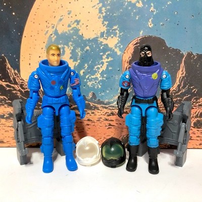 GI Joe Black Major Custom Duke & Cobra Commander Payload Astronaut Set