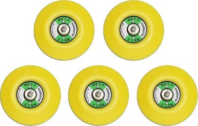 5Pcs 3-Inch Backing Pad, M6 Thread | 15,000 RPM  3'' Pad--5Pcs  3'' Pad--5Pcs