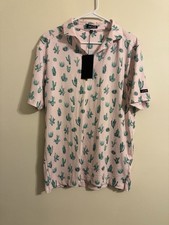 NEW Mens Bad Birdie Golf Performance Polo Shirt Size M Thorn In Your Side