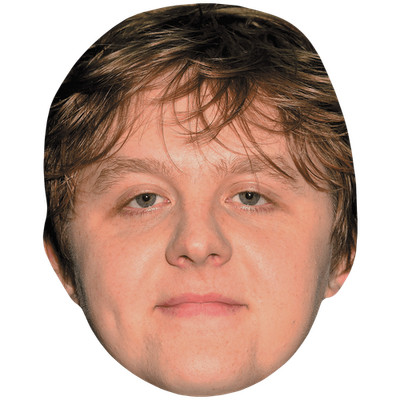 Lewis Capaldi (Lächeln) Promi Maske, flaches Kartengesicht, Kostüm Maske