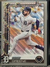 2025 Topps Holiday - Riley Greene #H76 Holiday Silver Glitter