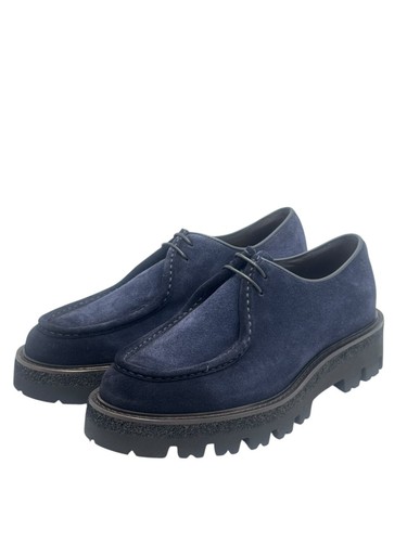 Derby Barrett Herren Schalennaht Wildleder blau Art 212U017.13 - Bild 5 von 6