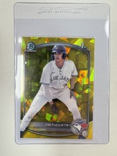 2025 Bowman Chrome Draft Sapphire Edition - Tim Piasentin #BDC-73 Yellow /75...