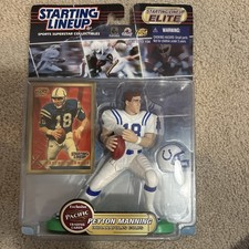 Starting Lineup ,Peyton Manning, Ray, Bourke, Mario Lemieux,A-Rod , Patrick Roy