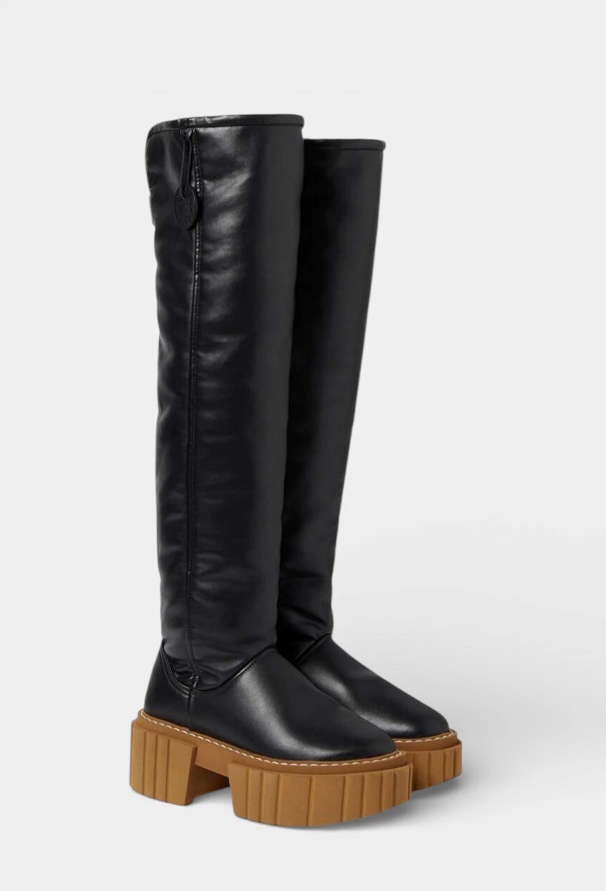Stella McCartney — New Stella McCartney Authentic Over-the -knee Emilie Teddy Boots Size 36