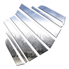 8pc. Luxury Fx Chrome Pillar Post Trim Fit For 2011-2016 Kia Sportage 8pc. Luxury Fx Chrome Pillar Post Trim Fit For 2011-2016 Kia Sportage