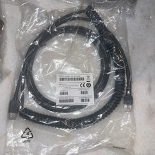 Genuine Zebra Motorola Symbol CBA-U09-C15ZAR 15ft USB Cable for Barcode Scanner