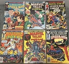 Spider Man Comic Book Collection Lot (6) Vintage 1970s Marvel Comics