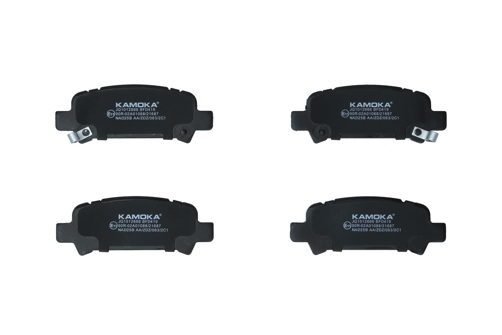Fits KAMOKA UK�ADY HAMULCOWE JQ1012666 HAM PADS. BACK. SUBARU FORESTE ⭐UK Stock⭐