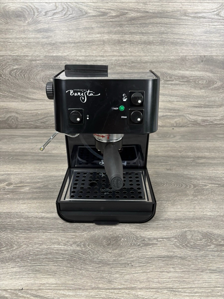 Starbucks Barista Espresso Machine Saeco Made In Italy Stainless
