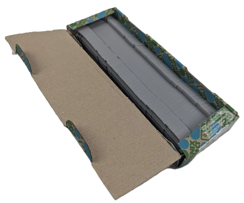 51 Phoenix Contact 3209578 Terminal Block Feed Through 4 Position Gray 12-26 AWG - Image 3 of 4