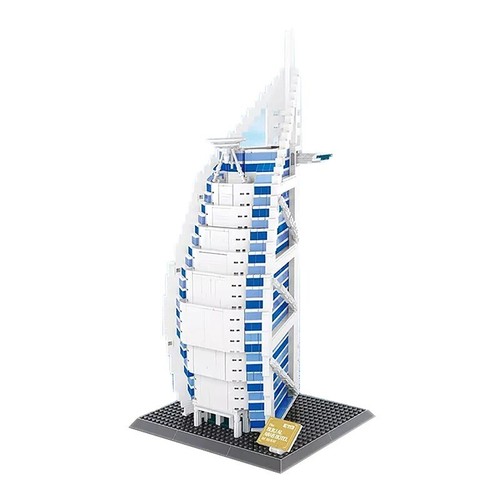 Wange Bloque de Construcción Juguetes Arquitectura Mundial Ladrillos Modelo para Adultos o Niños - Imagen 450 de 872