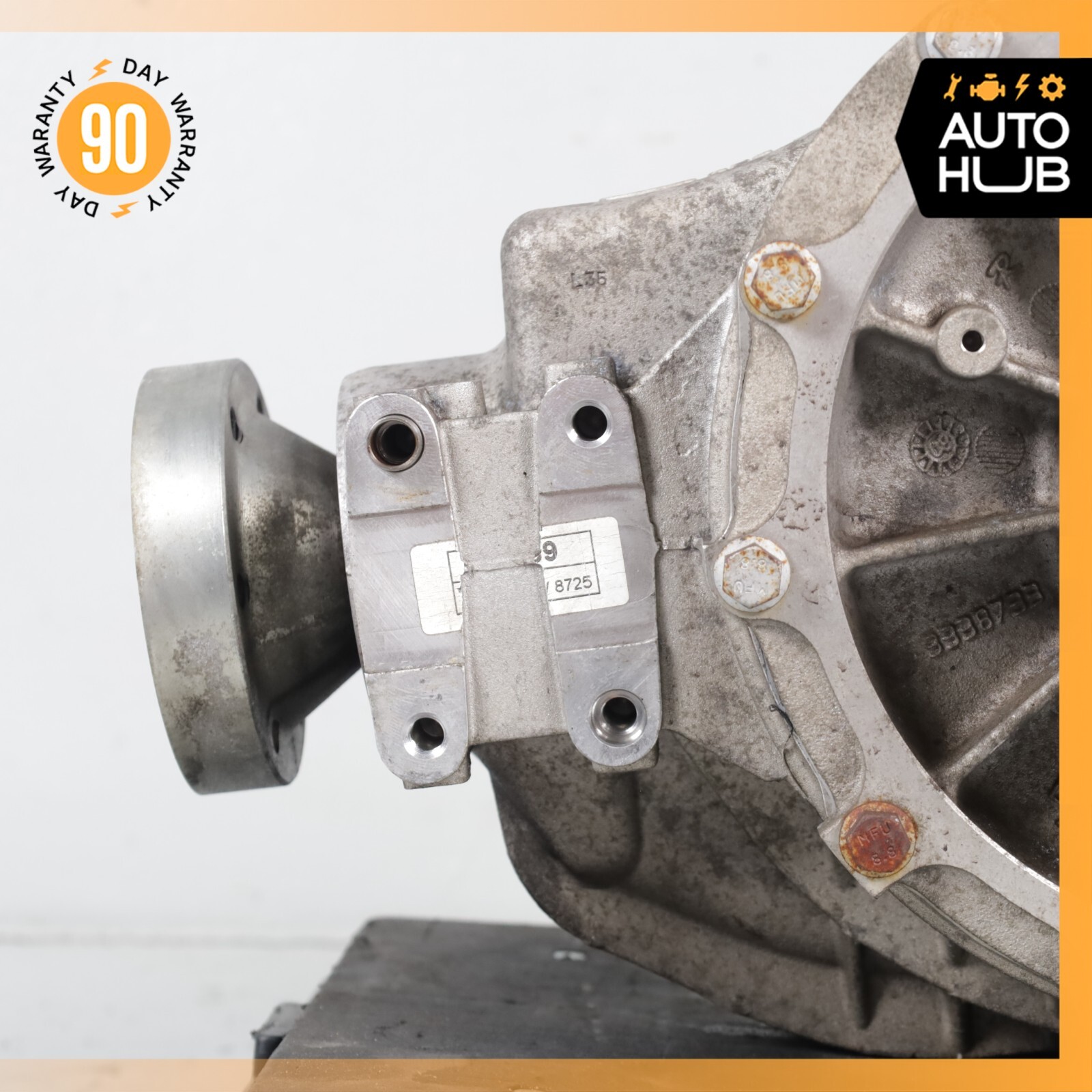 07-13 Maserati Quattroporte S M139 Rear Differential Diff Axle Carrier OEM 50k