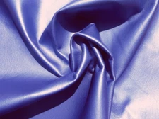 lambskin leather hide Dark Periwinkle Full Bodied Shimmering Semi Gloss finish