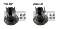 SKF 2X Radnabe Radlagersatz Hinten FüR Opel Meriva Astra G CC Vauxhall Cavalier