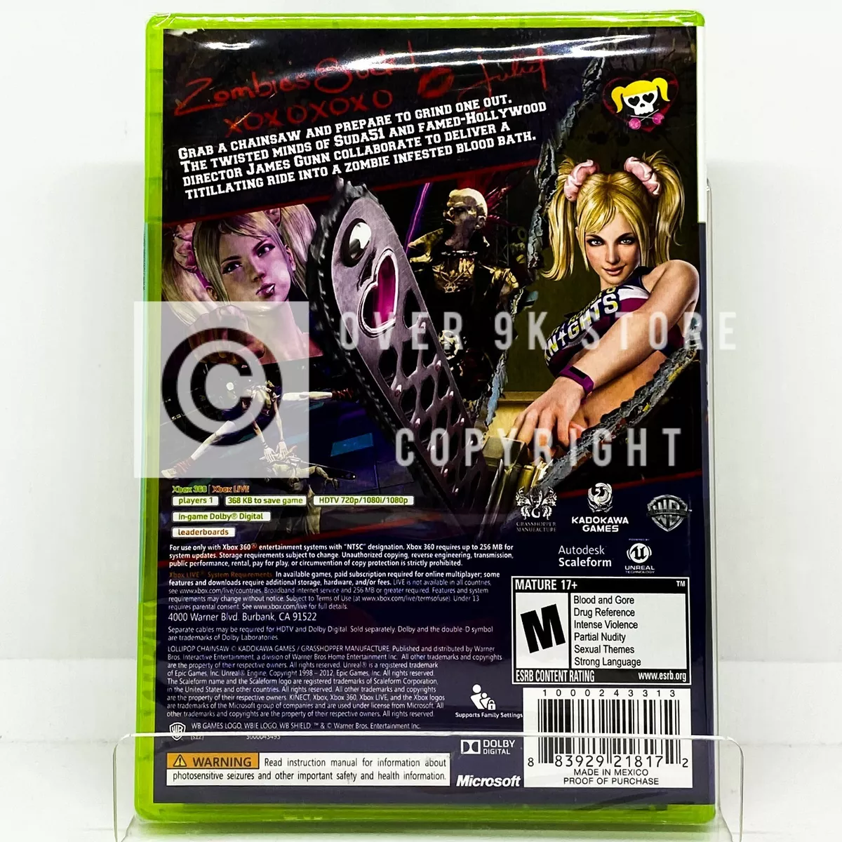  Lollipop Chainsaw - Xbox 360 : Patio, Lawn & Garden