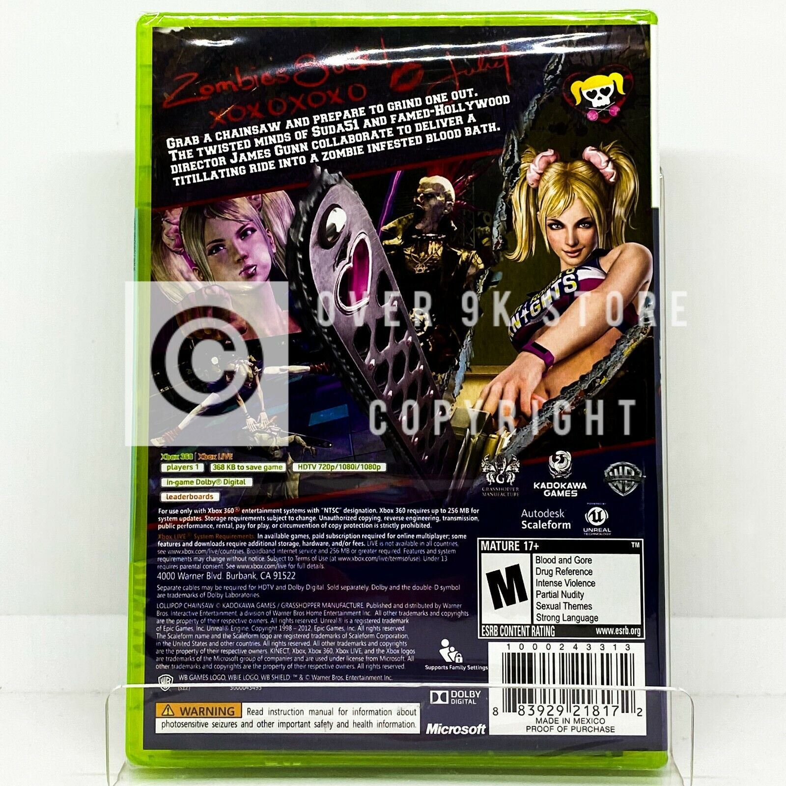 Lollipop Chainsaw XBox 360 Code Price Comparison