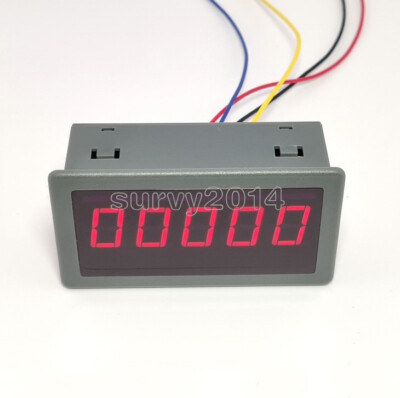 DC 12-24V 0.56'' Red LED Digital Counter Meter Count Timer Timing Three Function