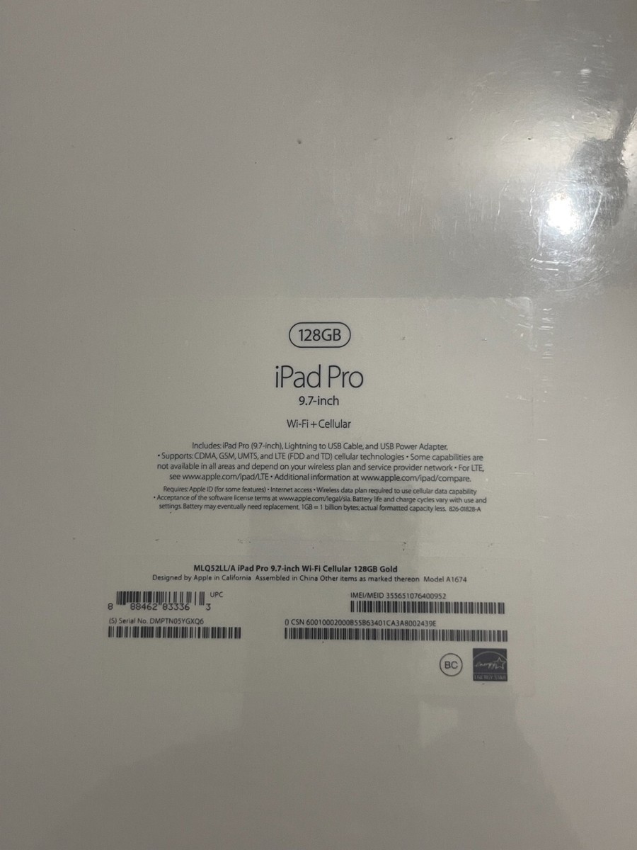 iPad Pro ゴールド　128GB Cellular A1652　美品　#8 Amazon.com : Apple iPad Pro (128GB, Wi-Fi + Cellular, Gold