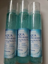 BioMiracle Aqua Hydro-Boost Soothing Sherbet Mist Skin Moisturizer 3.9oz  3 PACK