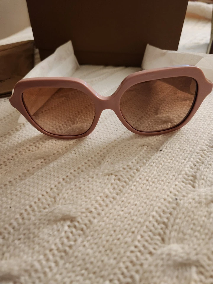  博柏利 Joni 女式粉色蝴蝶太阳镜 BE4389 意大利新品 — 第 4/4 张图片