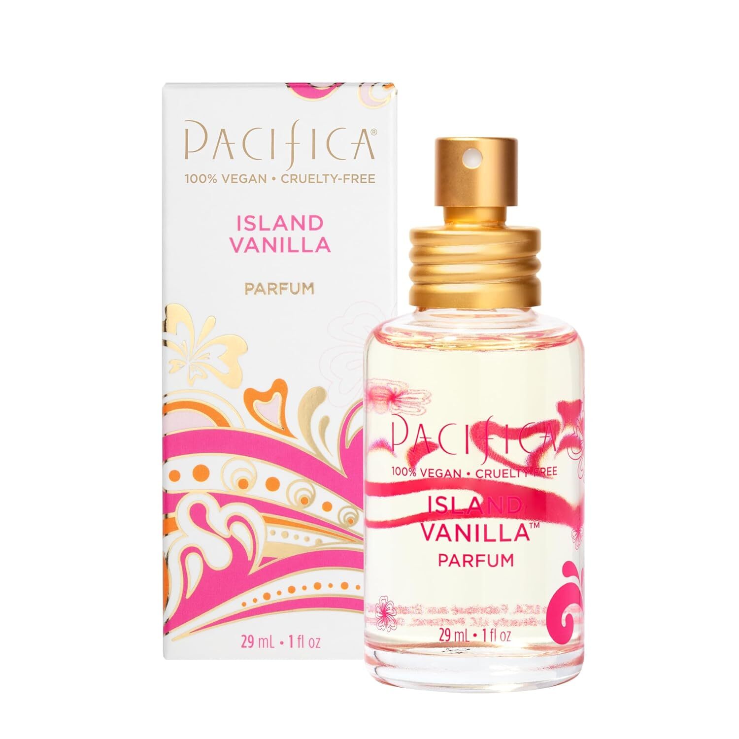 Pacifica Beauty Island Vanilla Spray Clean Fragrance Perfume