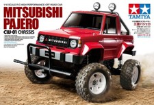 Tamiya RC 58727 1:10 Mitsubishi Pajero (CW-01) 2WD RC Kit assemblaggio modello