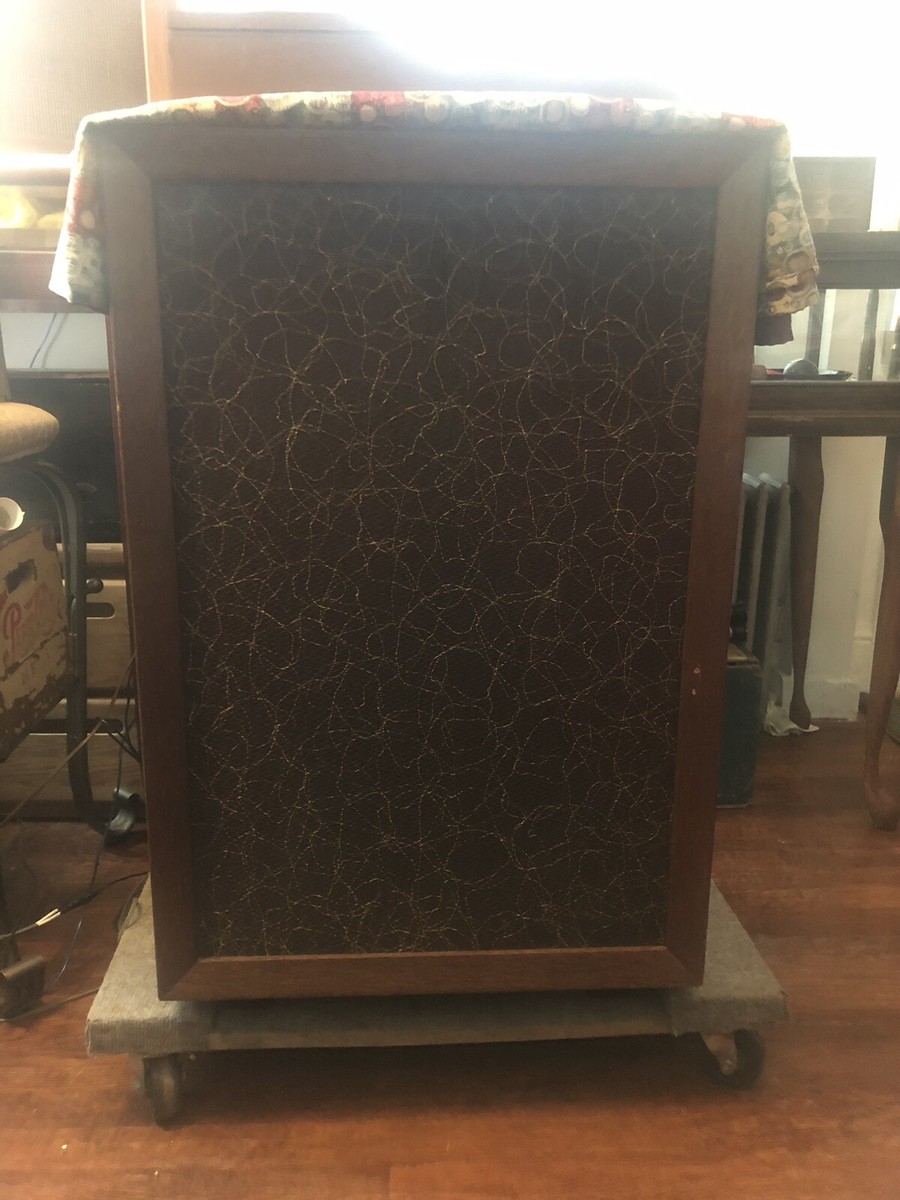 Stephens Tru-Sonic 206 AXA & Vintage Atomic Ranch Style Cabinet