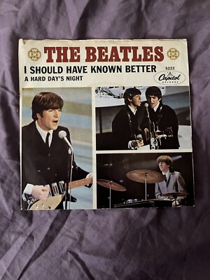 Beatles A Hard Day s Night / I Should ve Known Better 7  1964 5222