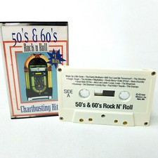 50's  60's Rock n Roll Chartbusting Hits Cassette 1992 Metacom 