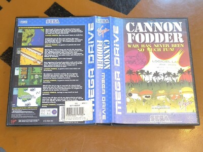 ## SEGA Mega Drive - Cannon Fodder - CIB / MD Spiel ##