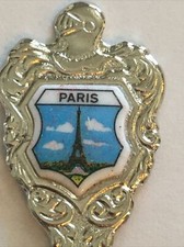 Vintage Souvenir Spoon Collectible Paris France