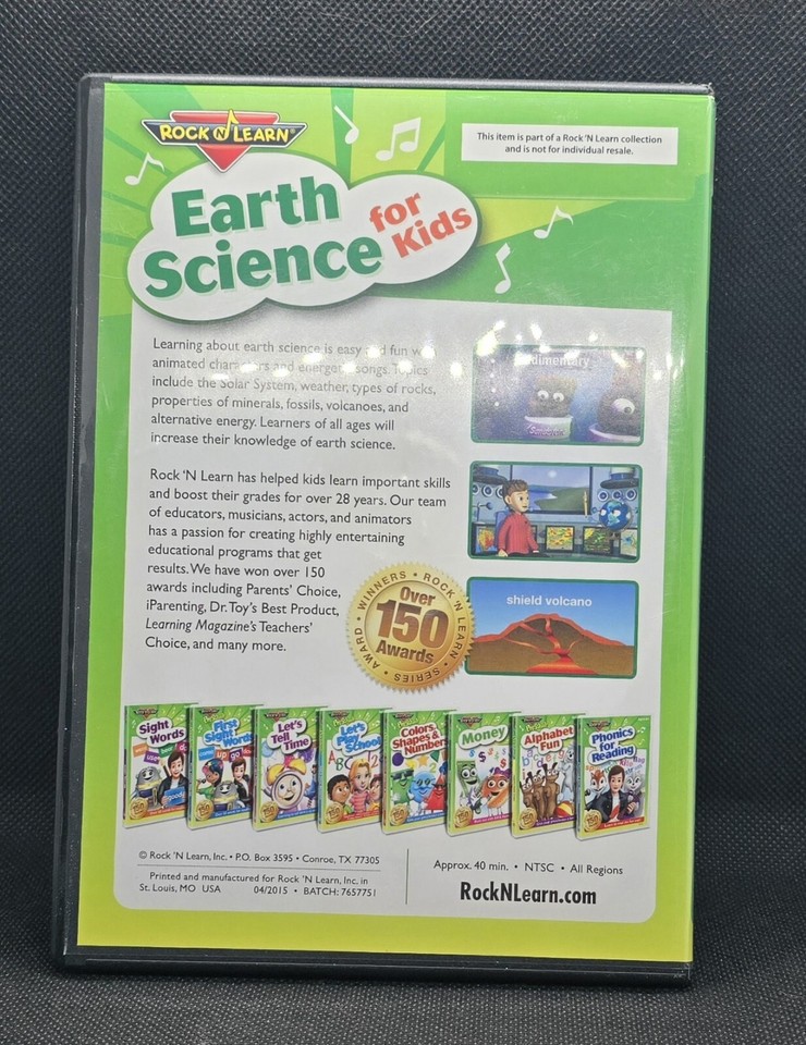 Rock N Learn: Earth Science (DVD) 725696820526| eBay