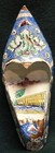 Vintage 1970s Minakari Enamel Shoe Ashtray Painted Handmade Folk Art Kuwait LOOK — photo 3