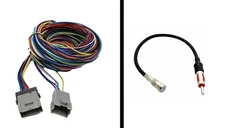 IMC Audio Wire Harness Factory Amplifier Bypass Harness w/ Antenna Adapter